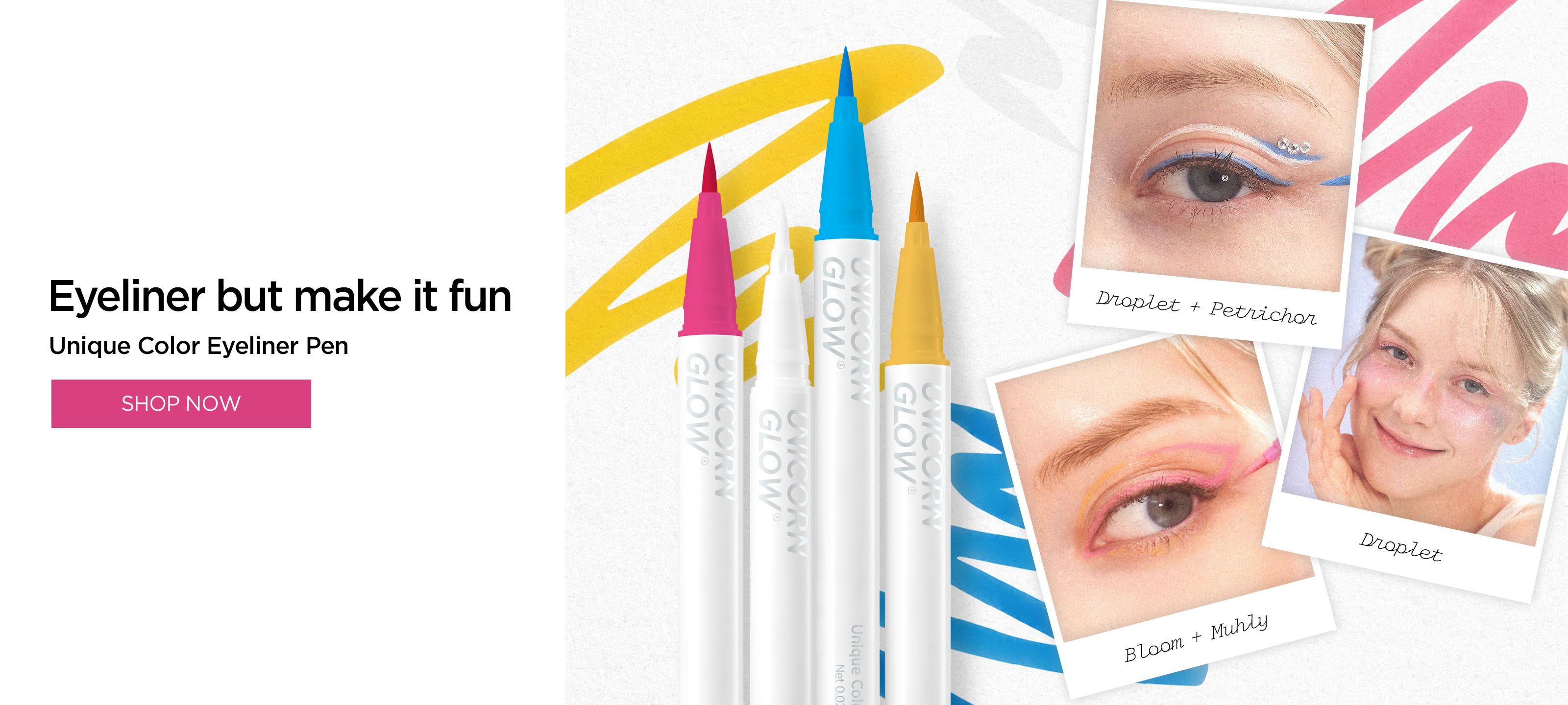 Eyeliner but make it fun Unique Color Eyeliner Pen