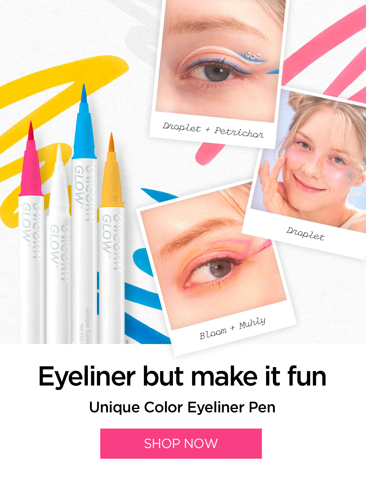 Eyeliner but make it fun Unique Color Eyeliner Pen
